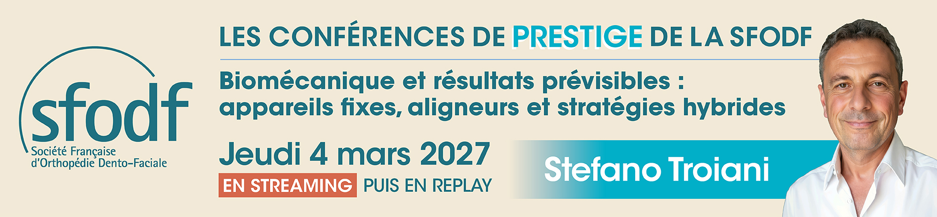 Conférences de Prestige de la SFODF 2027